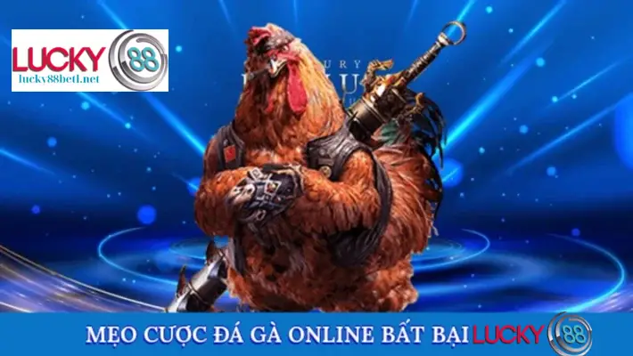 Mẹo cược đá gà online bất bại Lucky88