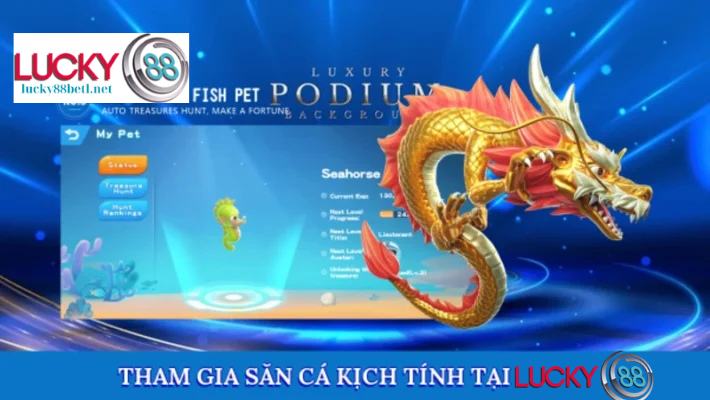 Tham gia săn cá kịch tính tại Lucky88