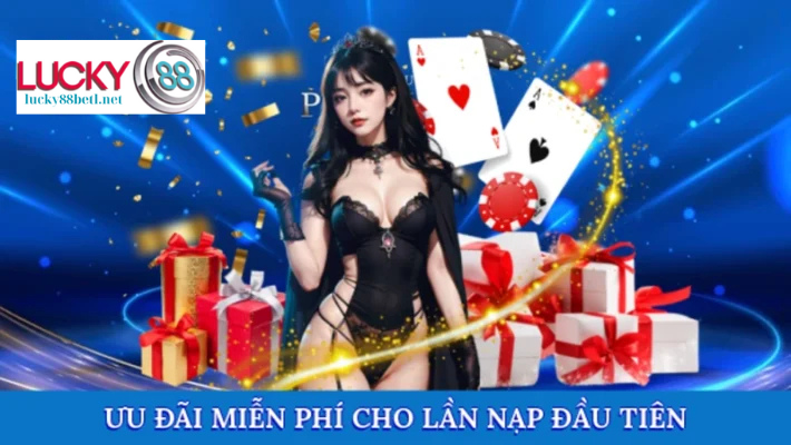 Khuyến Mãi Đăng Ký Lucky88 - Chào Đón Hội Viên Mới Với Nhiều Phần Quà Hấp Dẫn 3 Ưu đãi miễn phí cho lần nạp đầu tiên