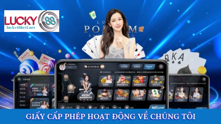 Giấy phép chứng nhận hoạt động của chúng tôi